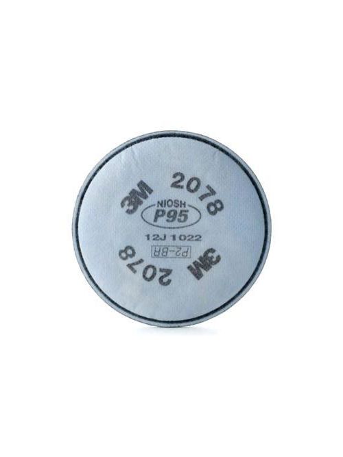 Product image for 3M Company 2078 P95 100/Case with Nuisance Level Acid Gas and Organic Vapor Relief Particulate Filter