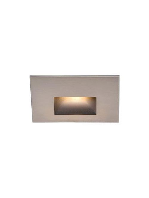 Product image for LEDme 5" LED Horizontal Scoop Step Light - Brushed Nickel - 3000K