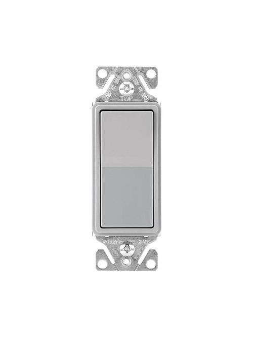 Eaton Wiring Devices 7501GY-BOX 15 Amp 120/277 VAC 1-Pole Gray Decorator Switch Eaton Wiring Devices 7501GY-BOX 15 Amp 120/277 VAC 1-Pole Gray Decorator Switch