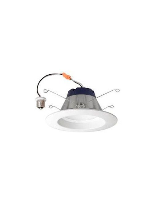 Product image for Sylvania 73497 120 Volt 10 W 0.08 Amp 82 CRI 3000 K 700 lm Medium Base 1-Lamp CCT Dimming LED Recessed Downlight Kit