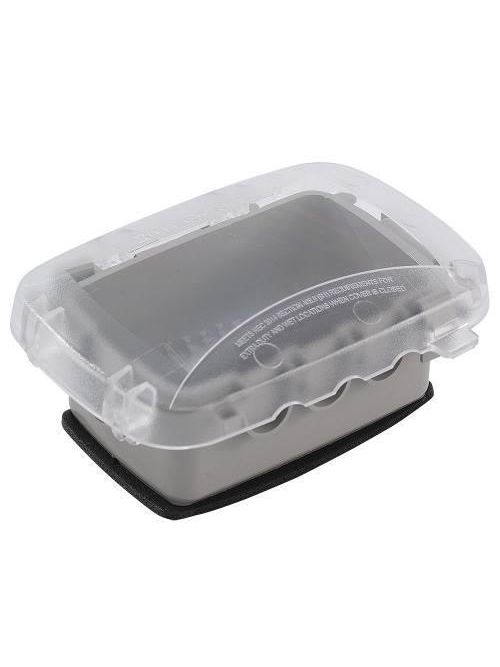 Intermatic WP5000C 1-Gang Horizontal/Vertical Hinge 2-1/4 Inch Extra Duty Receptacle Cover with Guard Insert Intermatic WP5000C 1-Gang Horizontal/Vertical Hinge 2-1/4 Inch Extra Duty Receptacle Cover with Guard Insert
