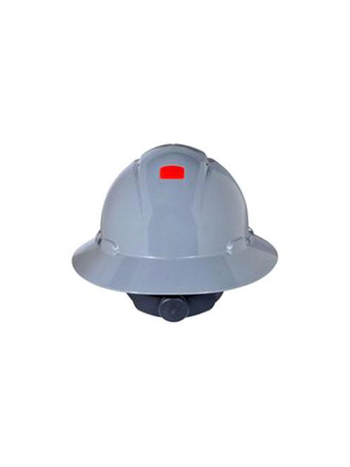 Product image for 3M H-808V-UV 3M™ Full Brim Hard Hat H-808V-UV, Gray 4-Point Ratchet Suspension,Vented,w/ Uvicator 20 EA/Case