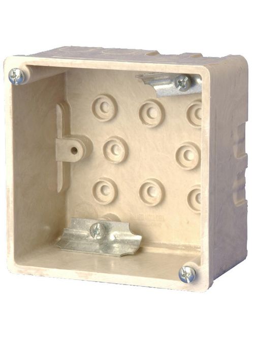 Allied Moulded Products 9342-C2 2-1/2 x 4 Inch 27.3 In Fiberglass Square Wall Junction Box Allied Moulded Products 9342-C2 2-1/2 x 4 Inch 27.3 In Fiberglass Square Wall Junction Box