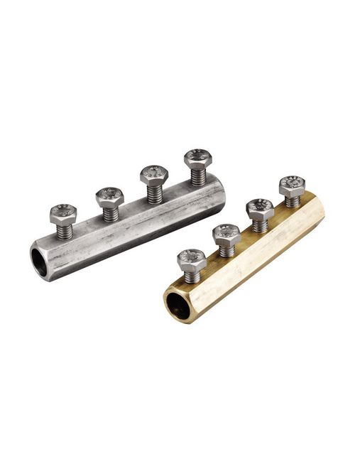 Product image for Erico LPA513 In-Line Cable Connector, Aluminum