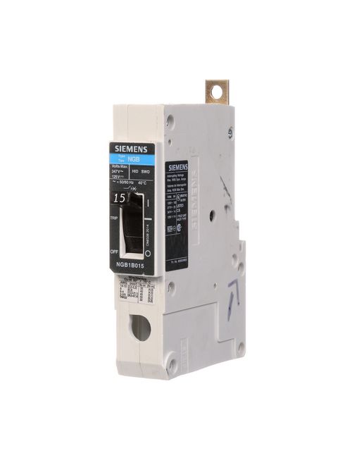 Siemens Ca NGB1B015B NGB MCCB, 347V Siemens Ca NGB1B015B NGB MCCB, 347V