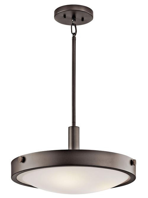 Product image for Kichler 42245OZ Pendant/Semi Flush 3Lt