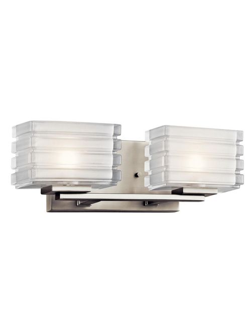 Product image for Kichler 45478NI Bath 2Lt Halogen
