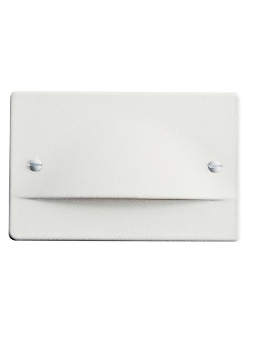 Product image for Kichler 12662WH LED STEP LIGHT NON DIMMABLE