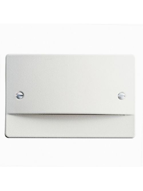 Product image for Kichler 12664WH LED STEP LIGHT NON DIMMABLE