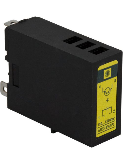 Product image for Square D ABS7EA3F5 110 to 130 Volt Input 24 Volt Output Plug-In Solid State Relay
