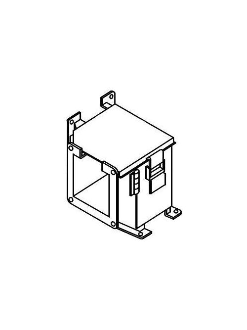 Product image for Square D LJB490LOT 4 x 4 Inch NEMA 12 14 Gauge Steel 90 Degrees Outside Top Opening Lay-In Wireway
