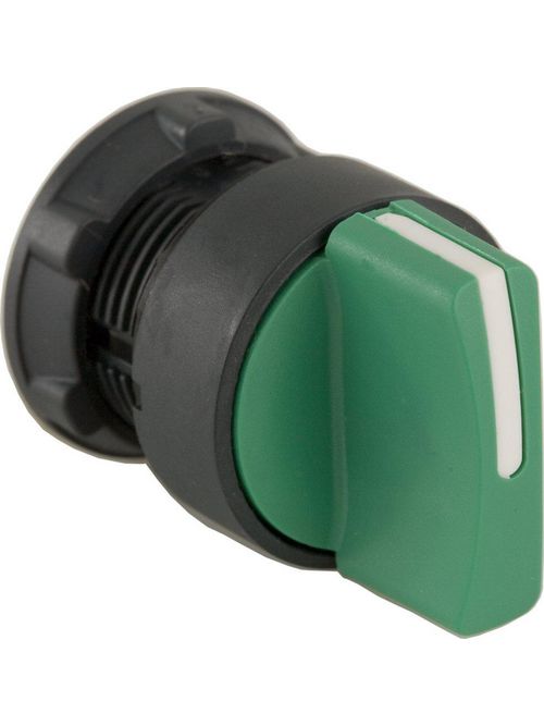 Product image for Square D ZB5AD303 22 mm Green 3-Position Maintained Non-Illuminated Selector Switch Operator