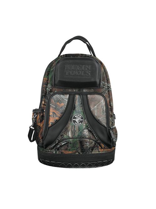 Klein 55421BP14CAMO 14.5 x 7.25 x 20 Inch 39-Pocket Electrician Backpack Tool Bag Klein 55421BP14CAMO 14.5 x 7.25 x 20 Inch 39-Pocket Electrician Backpack Tool Bag