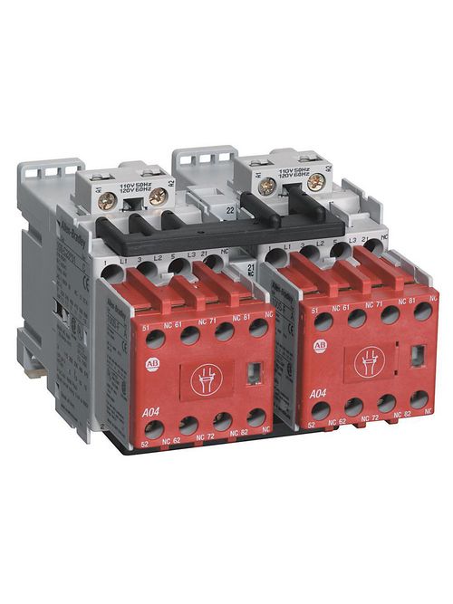 Allen-Bradley 104S-C09D210C 9 Amp IEC Safety Contactor Allen-Bradley 104S-C09D210C 9 Amp IEC Safety Contactor