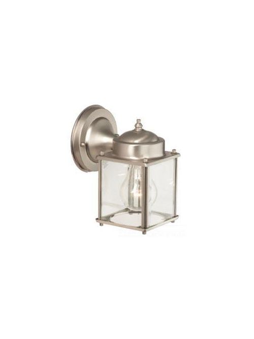 Product image for Thomas Lighting/Forecast SL9469-78 Brushed Nickel Outdoor Essential Back Door Light