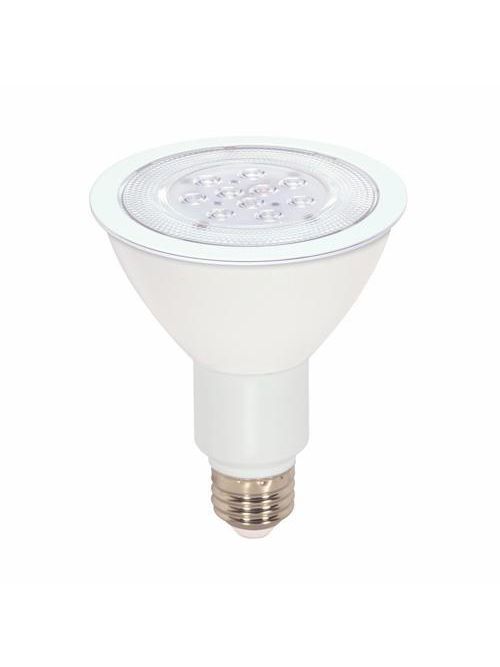 Product image for Satco S9089 - 11 watt PAR30 Long Neck LED; 4000K; 25' beam spread; Medium base; 120 volts