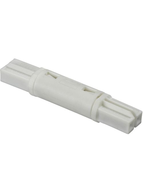 Product image for SATCO 63/302 1-1/2 x 1/4 Inch White Plug-In Lighting Connector
