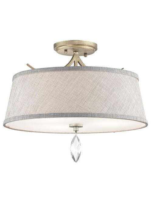 Product image for Kichler 43567SGD Semi Flush 3Lt