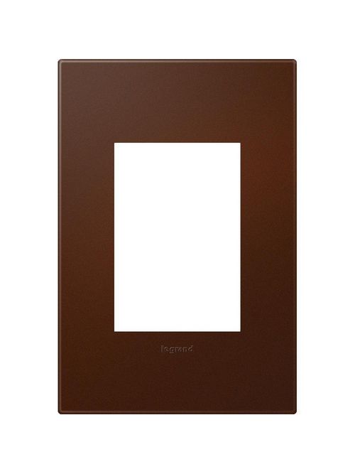 Product image for Pass & Seymour AWP1G3-RS4 1-Gang 3-Module Wall Plate - Soft Touch Russet