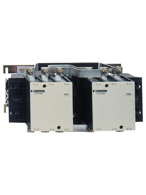 Product image for Square D LC1F1854 600 VAC 185 Amp 4-Pole 1NO Panel Mount Full Voltage Non-Reversing IEC Contactor