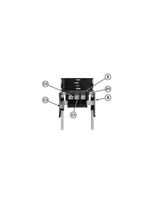 Square D 8011405401 600 Amp Panelboard Main Lug