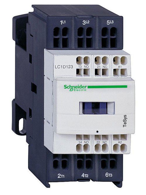 Product image for Square D LC1D093G7 600 VAC 9 Amp 3-Pole 1NO 1NC Screw Terminal Full Voltage Non-Reversing IEC Contactor