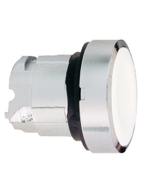 Product image for Square D ZB4BH01 22 mm White Round Flush-On/Push-Off Non-Illuminated Push Button Operator