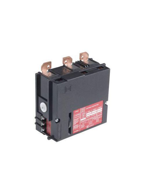Product image for Square D 8903PBV10V39 240/277 VAC 200 Amp 2-Pole Open Type Mechanically Held Panelboard Lighting Contactor