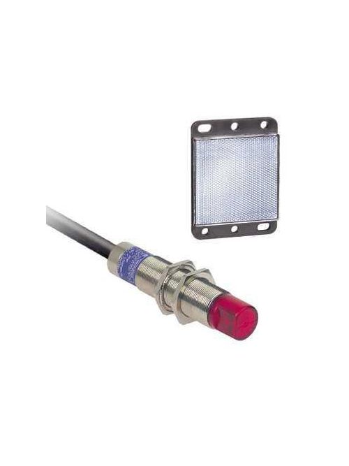 Product image for TES XU9M18MA230W Photoelectric sensors XU, XU9, polarised, 90?, Sn 2 m, 24...240VAC/DC, cable 2 m