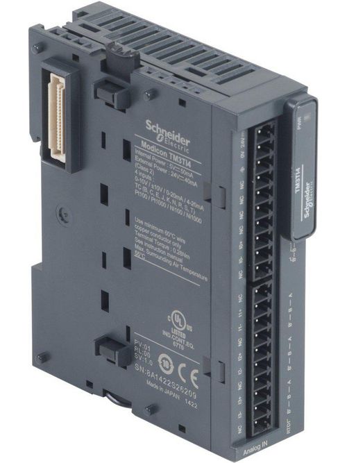 Product image for Square D TM3TI4 Temperature 4-Analog Input Module