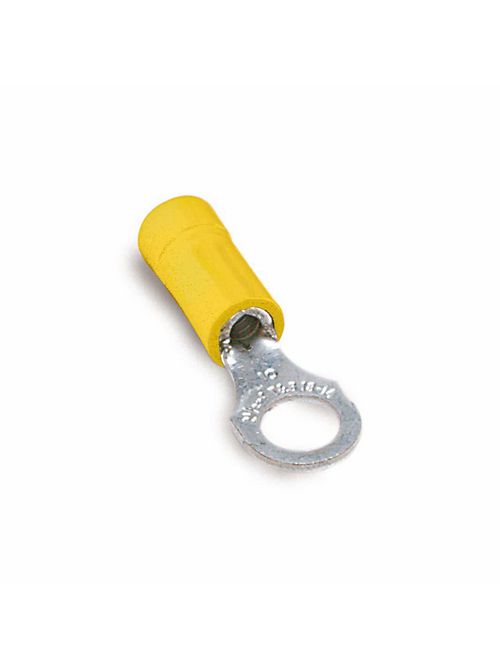 Thomas & Betts KV10-10R-D #10 Stud Size 12-10 Wire Range Vinyl Ring Terminal Thomas & Betts KV10-10R-D #10 Stud Size 12-10 Wire Range Vinyl Ring Terminal