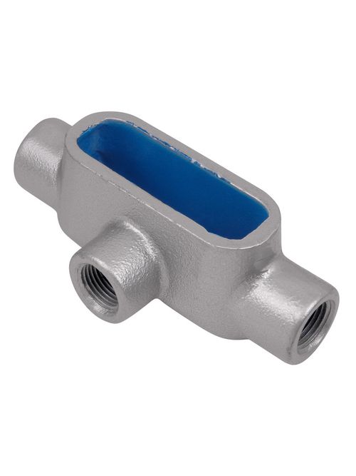 Ocal T107-G Ocal 4 Inch Gray Conduit Body Ocal T107-G Ocal 4 Inch Gray Conduit Body