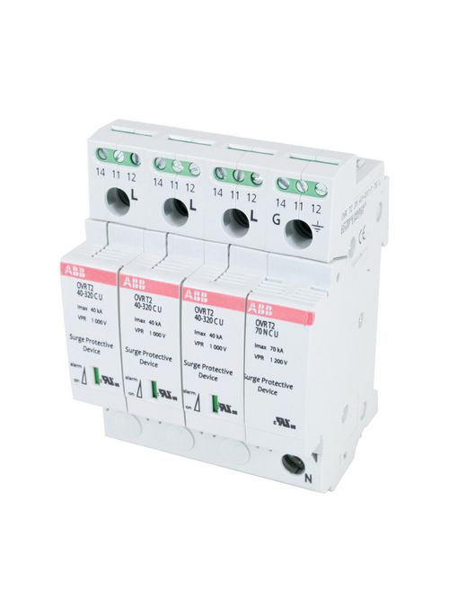ABB OVRT23N40320PTSU OVR SPD 3P+N 4 ABB OVRT23N40320PTSU OVR SPD 3P+N 4