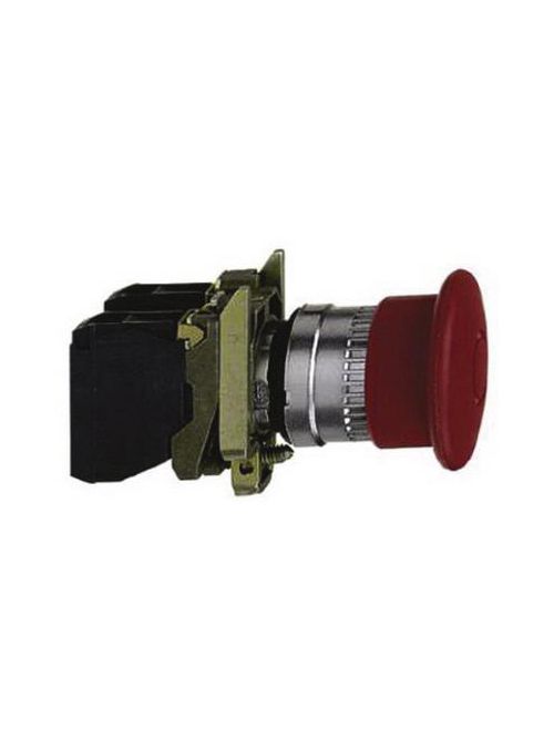 Product image for Square D XB4BT842 22 mm 600 VAC 1.2 Amp 1NC Red Round Trigger Action Push-Pull Non-Illuminated Push Button