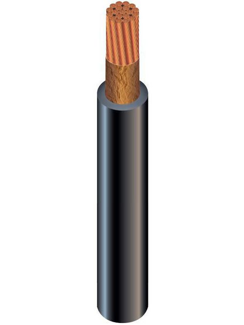 Product image for 1 AWG Black Master Reel Welding Cable