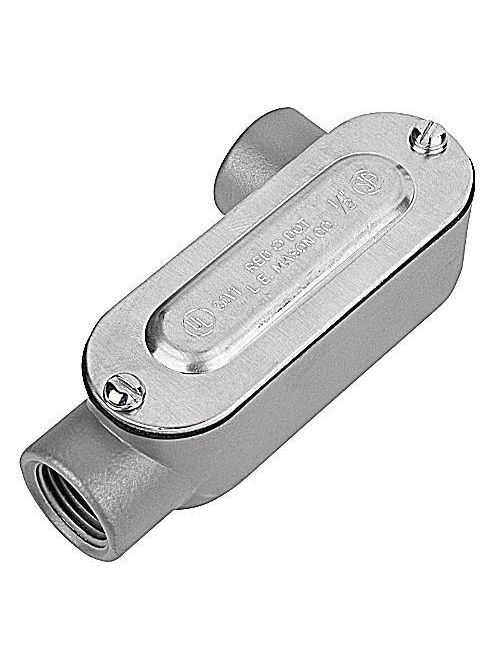 Red Dot DALR-8-CG 3 Inch Die-Cast Aluminum Rigid/IMC Conduit Body Cover and Gasket Red Dot DALR-8-CG 3 Inch Die-Cast Aluminum Rigid/IMC Conduit Body Cover and Gasket