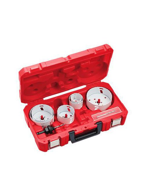 Product image for Milwaukee 49-22-4092 8pc Electrician's Large Diameter HOLE DOZER™ Hole Saw Kit