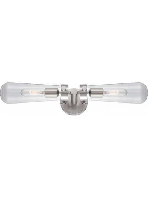 SATCO 60/5263 BEAKER 2 LT WALL SCON SATCO 60/5263 BEAKER 2 LT WALL SCON
