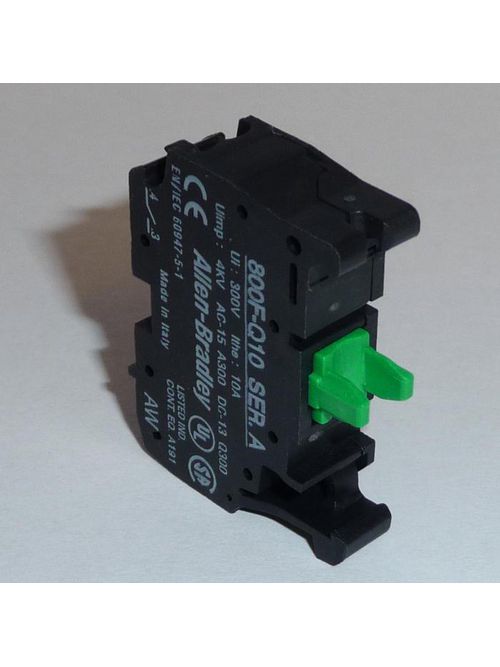 Product image for Allen-Bradley 800F-PQ40 22 mm Back of Panel Composite for Push Button