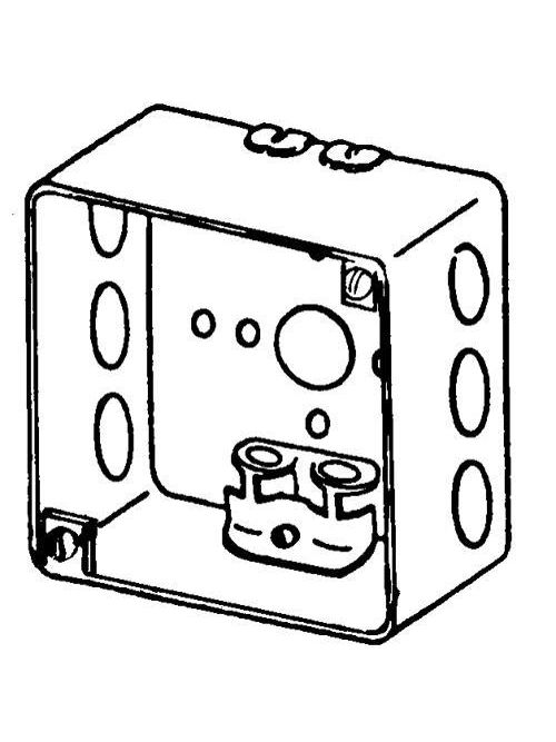 EGS 4SXD BX 4 IN SQ 2-1/8 DEEP DRAW EGS 4SXD BX 4 IN SQ 2-1/8 DEEP DRAW