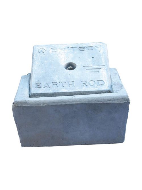 Product image for Erico IP900C Inspection Housing, Concrete, 6" x 13" x 13"