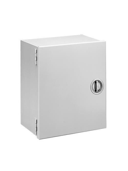 Hoffman A20N208LP 20 x 20 x 8.62 Inch 16 Gauge Steel NEMA 1 Hinge Cover Enclosure Hoffman A20N208LP 20 x 20 x 8.62 Inch 16 Gauge Steel NEMA 1 Hinge Cover Enclosure
