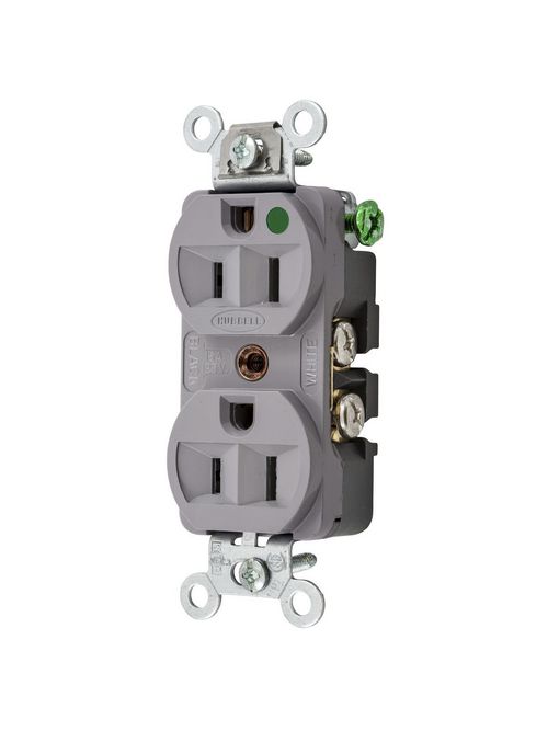 HCI HBL8200HG DUP RCPT, COM/HG, 15A HCI HBL8200HG DUP RCPT, COM/HG, 15A