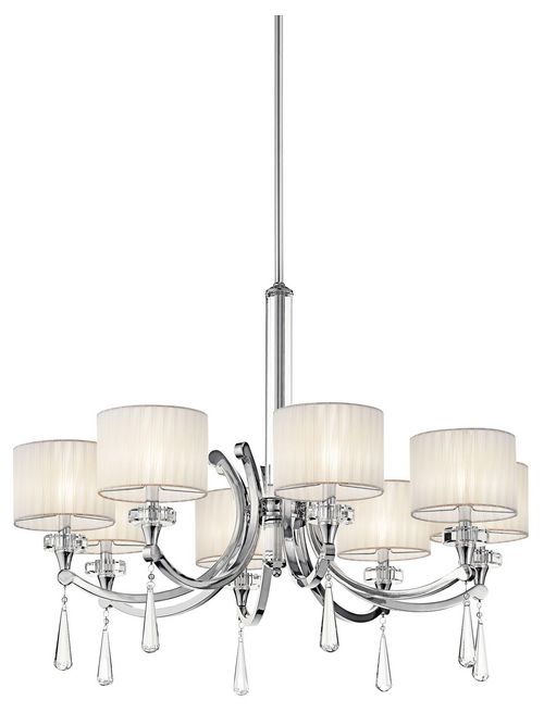 Product image for Kichler 42632CH Chandelier 8Lt
