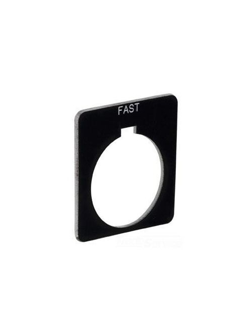Product image for Square D 9001KN212SP 30 mm Push Button Legend Plate