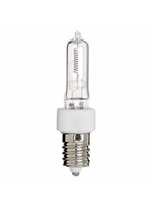 Product image for Satco S3133 150 Watt; Halogen; T4 1/2; Clear; 2000 Average rated hours; 2700 Lumens; European base; 120 Volt