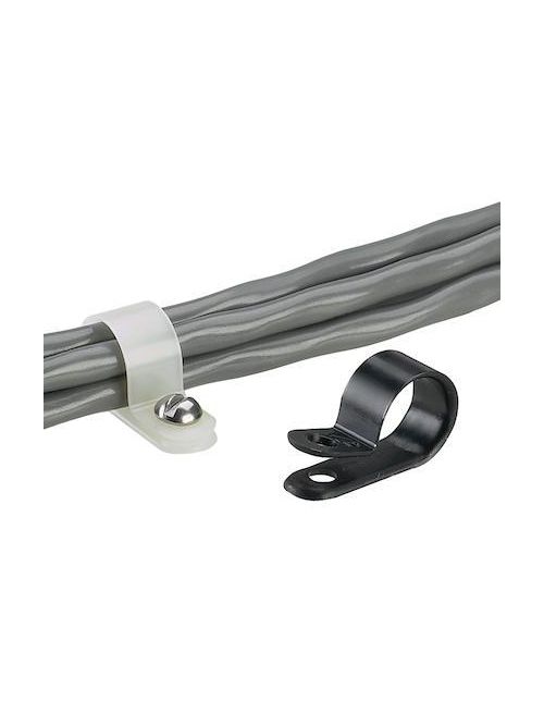Panduit CCS19-S8-C0 .19 Inch Black Bundle #8 Standard Fixed Diameter Clamp Panduit CCS19-S8-C0 .19 Inch Black Bundle #8 Standard Fixed Diameter Clamp