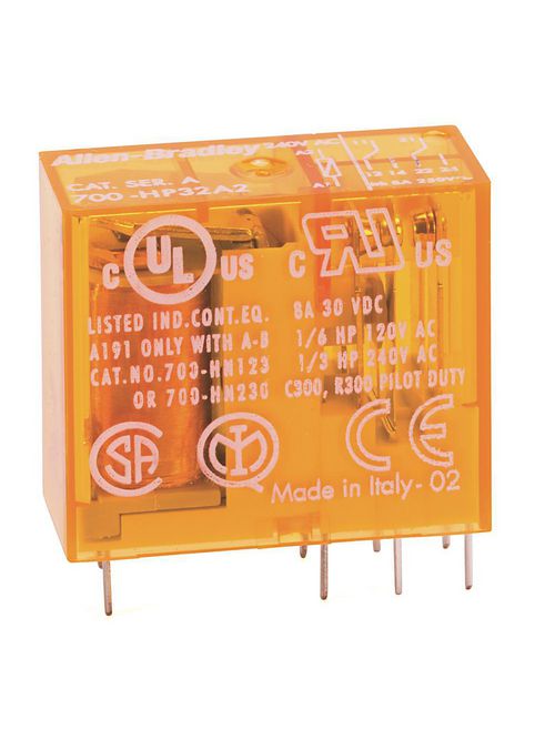 A-B 700-HPX2A24 PCB Pin Style Relay A-B 700-HPX2A24 PCB Pin Style Relay