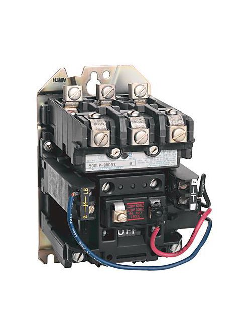 Allen-Bradley 500LP-COD93 NEMA Size 2 Magnetically Held Lighting Contactor Allen-Bradley 500LP-COD93 NEMA Size 2 Magnetically Held Lighting Contactor