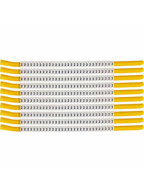 BRADY SCN18-2 Wire Mkr,ClipSlv,2,SC BRADY SCN18-2 Wire Mkr,ClipSlv,2,SC